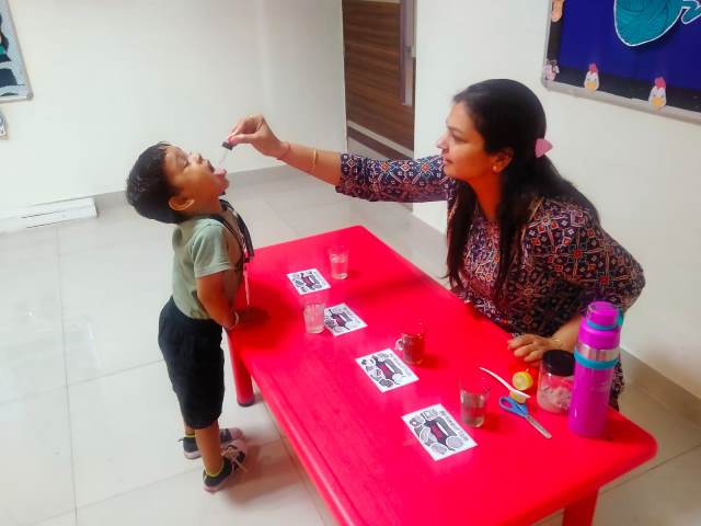 Sensory Class Activity – Taste Different Flavours