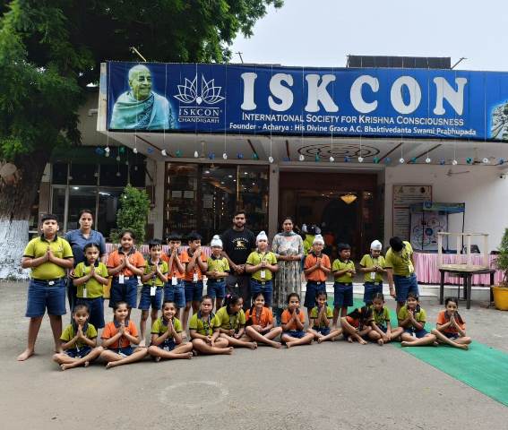 Visit to ISKCON Temple