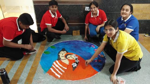 Diwali Rangoli Making Competition