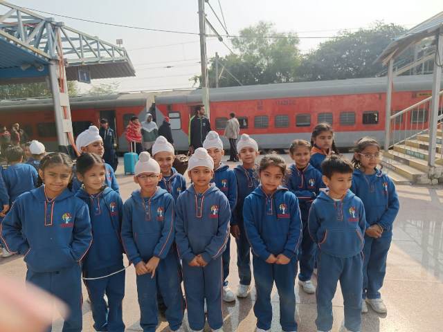 Visit To Railway station